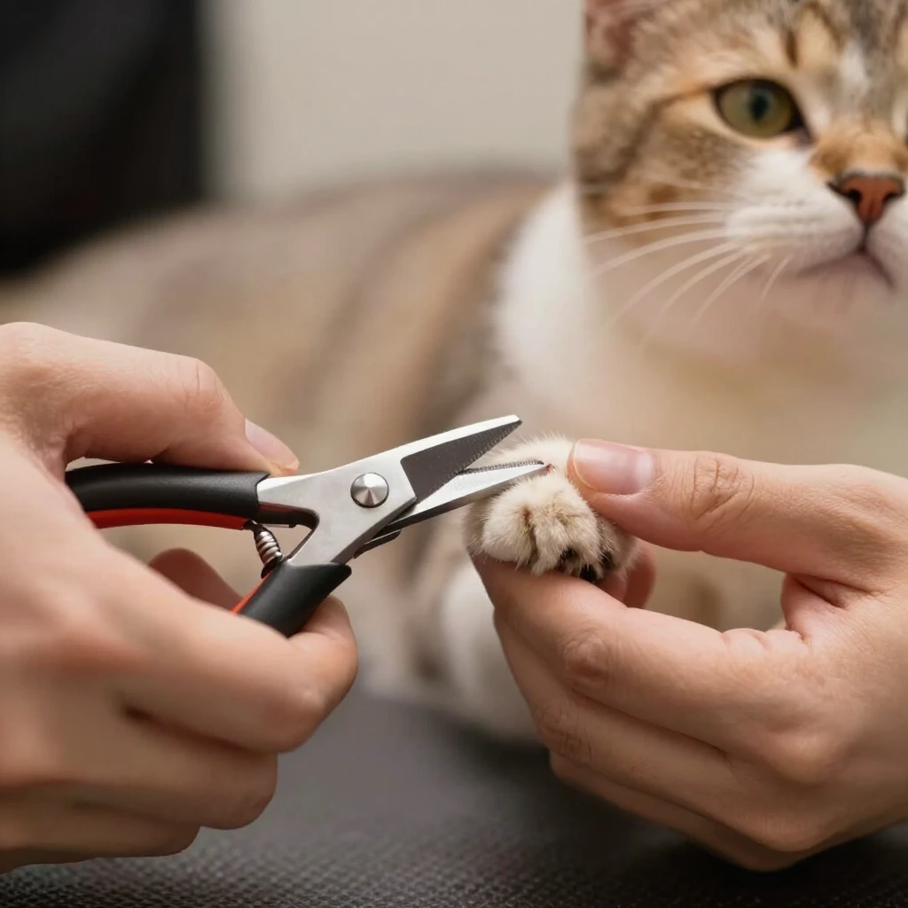 Corte de uñas para gatos en Lulo's Pets