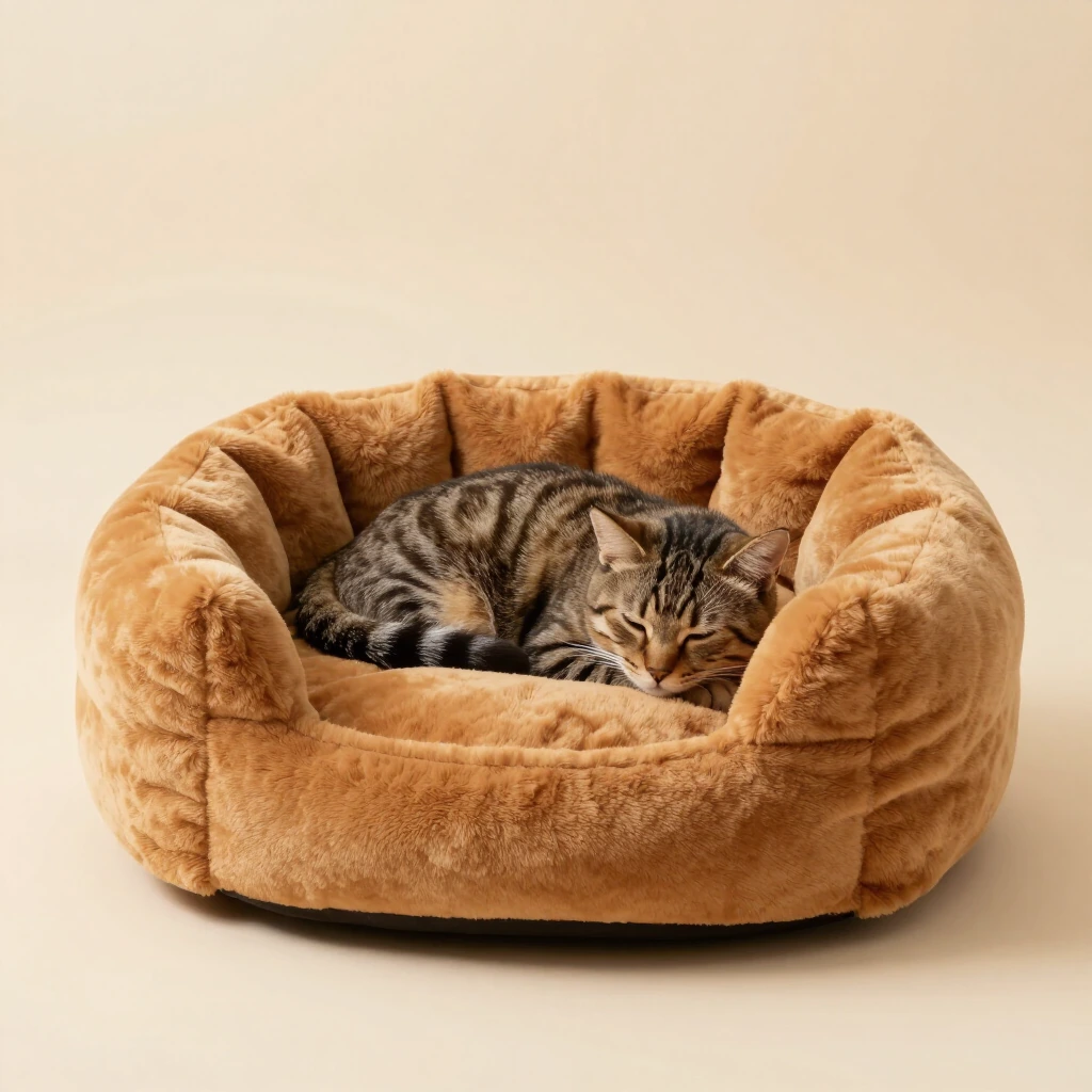 Cama nube acolchada para mascotas