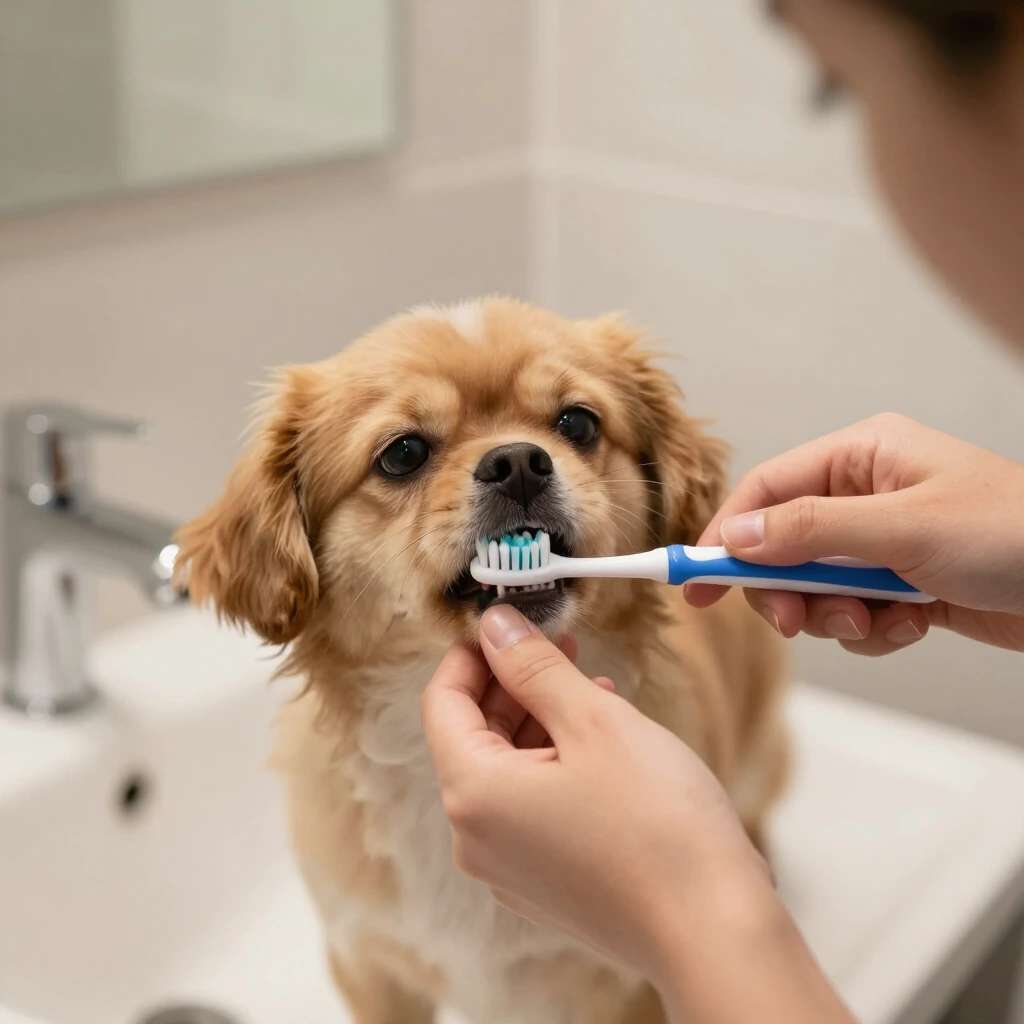 Cepillado de dientes para perros en Lulo's Pets