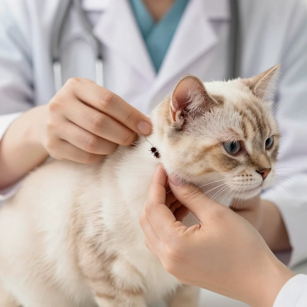 Control de pulgas y garrapatas para gatos en Lulo's Pets