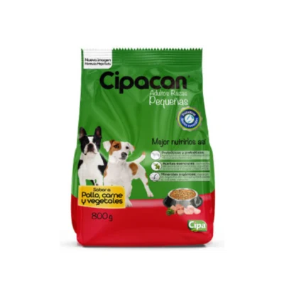 Empaque de Cipacan Croquetas Adulto Raza Pequeña