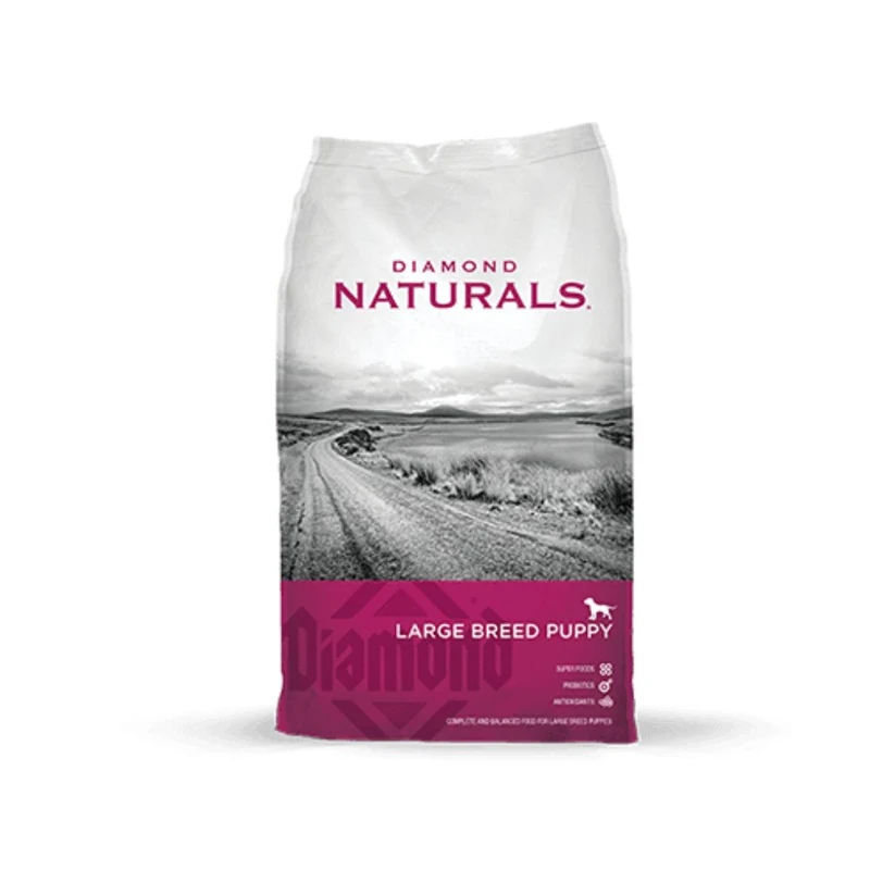 Empaque de Diamond Naturals Large Breed Puppy