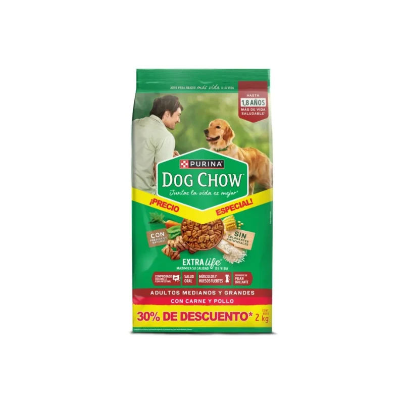 Empaque de Dog Chow Adultos Medianos-Grandes