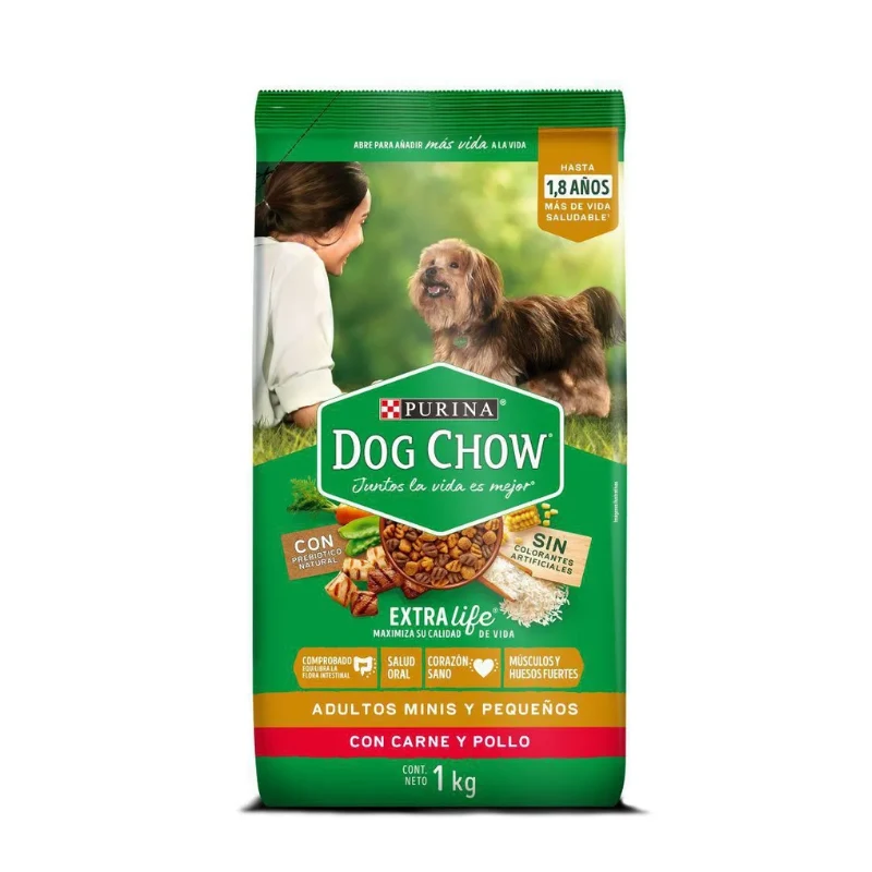 Empaque de Dog Chow Adultos Minis Pequeños