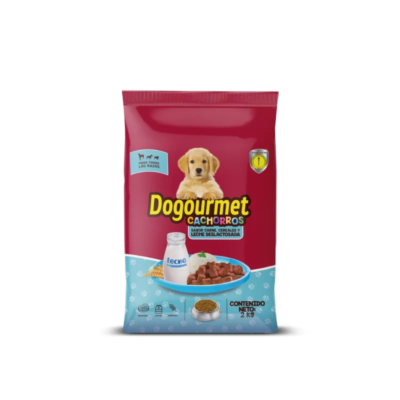Empaque de Dogourmet Cachorro Leche Deslactosada
