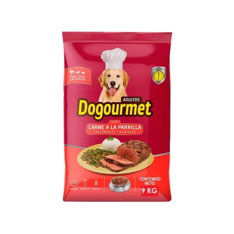 Empaque de Dogourmet Carne Parrilla Adulto
