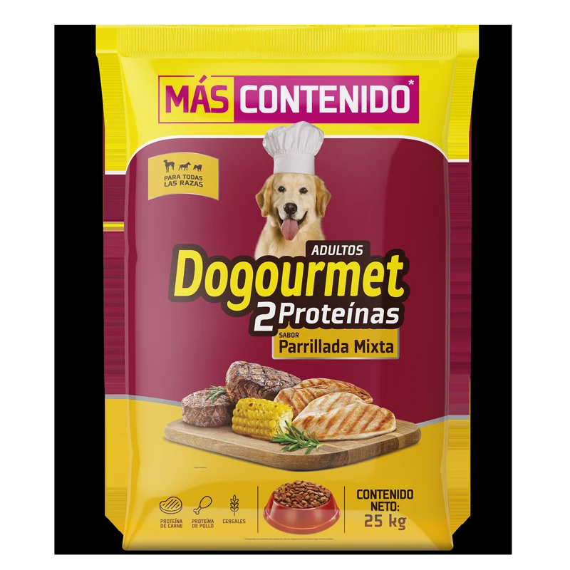 Empaque de Dogourmet Parrillada Mixta