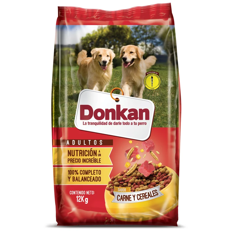 Empaque de Donkan Carne Y Cereales