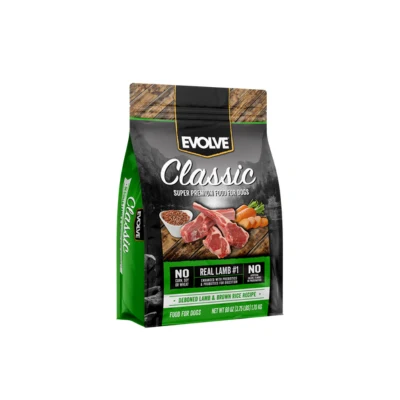 Empaque de Evolve Dog Lamb Classic