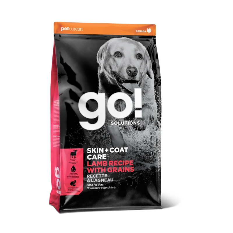 Empaque de Go! Skin + Coat Receta De Cordero Para Perros