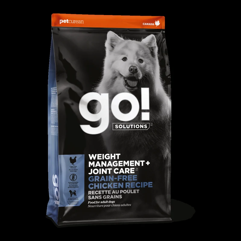 Empaque de Go! Weight Management + Joint Care Receta De Pollo Para Perros