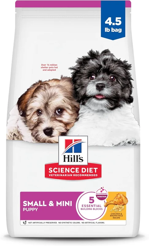 Empaque de Hills Puppy Small & Mini