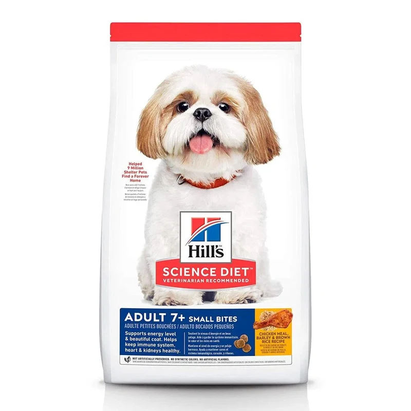 Empaque de Hills Small Bites Mature 7+ - Perros Senior