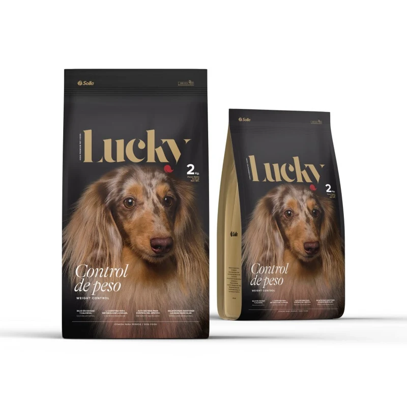 Empaque de Lucky Perro Control Peso