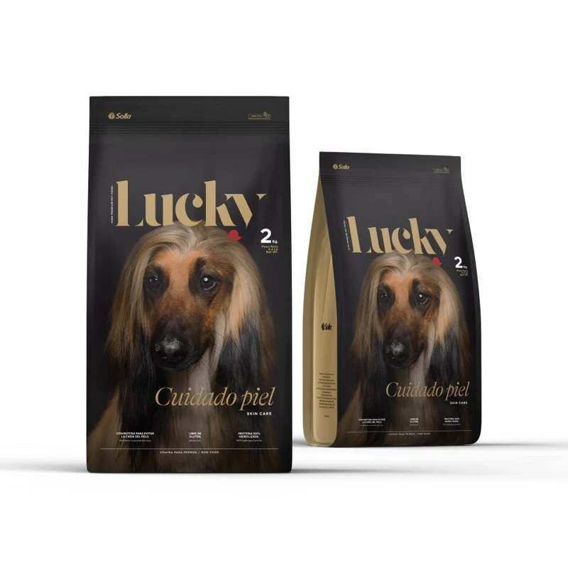 Empaque de Lucky Perro Cuidado de la Piel