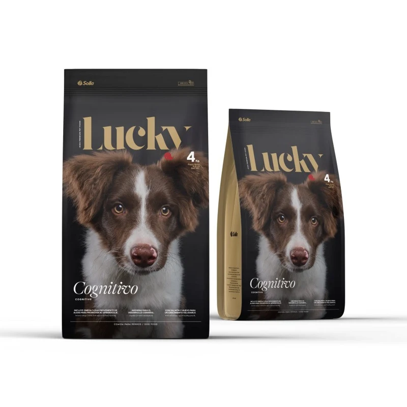 Empaque de Lucky Perro Desarrollo Cognitivo