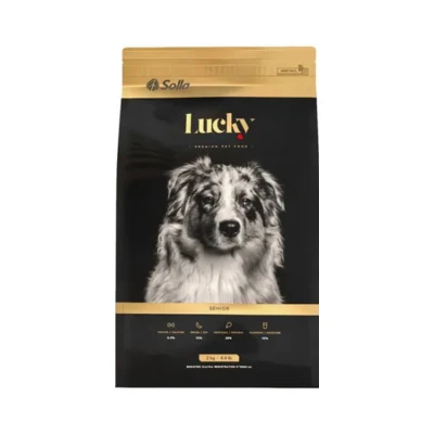 Empaque de Lucky Senior