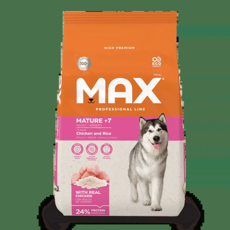 Empaque de Max Mature Perro