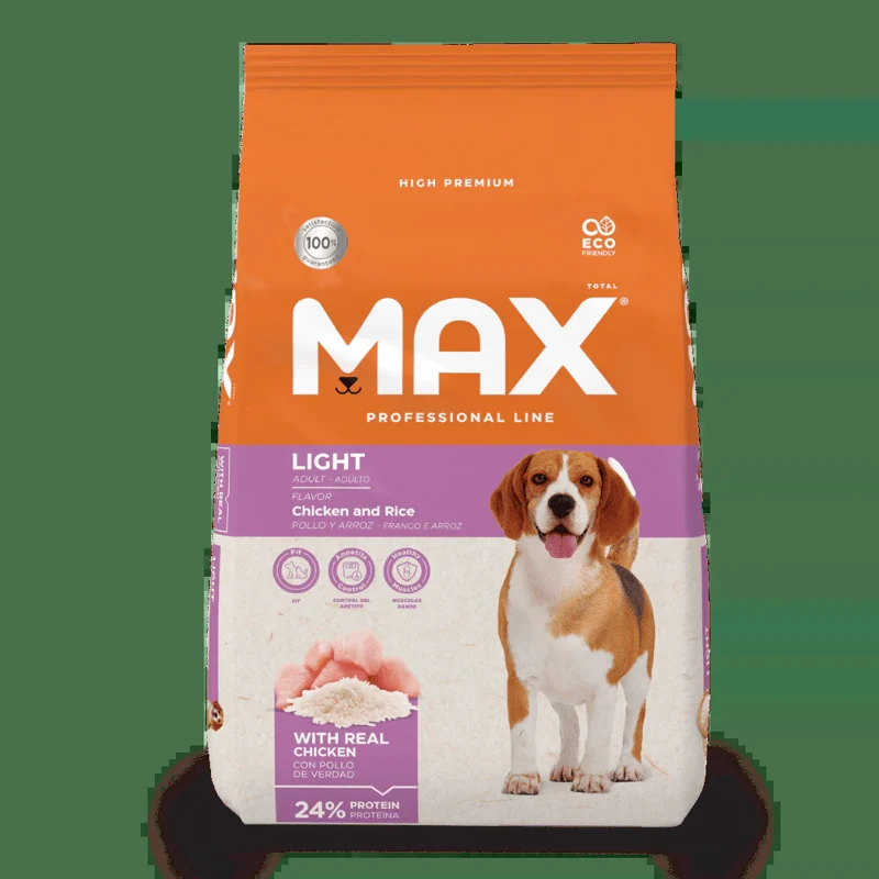 Empaque de Max Perro Adulto Light