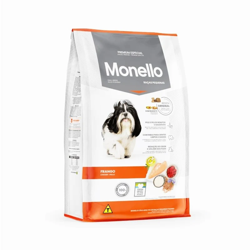 Empaque de MONELLO ADULTO RAZA PEQUEÑA