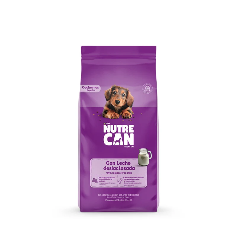 Empaque de Nutrecan Leche Deslactosada
