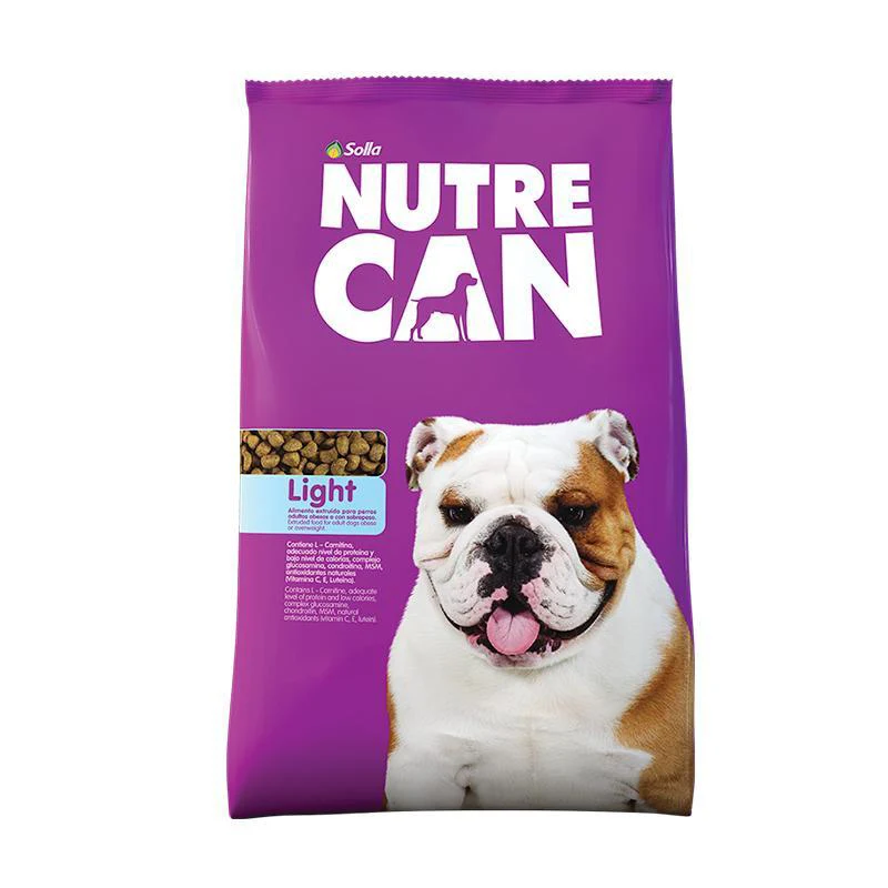 Empaque de Nutrecan Light Adulto