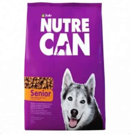 Empaque de Nutrecan Perro Adulto Mayor (7+ años)