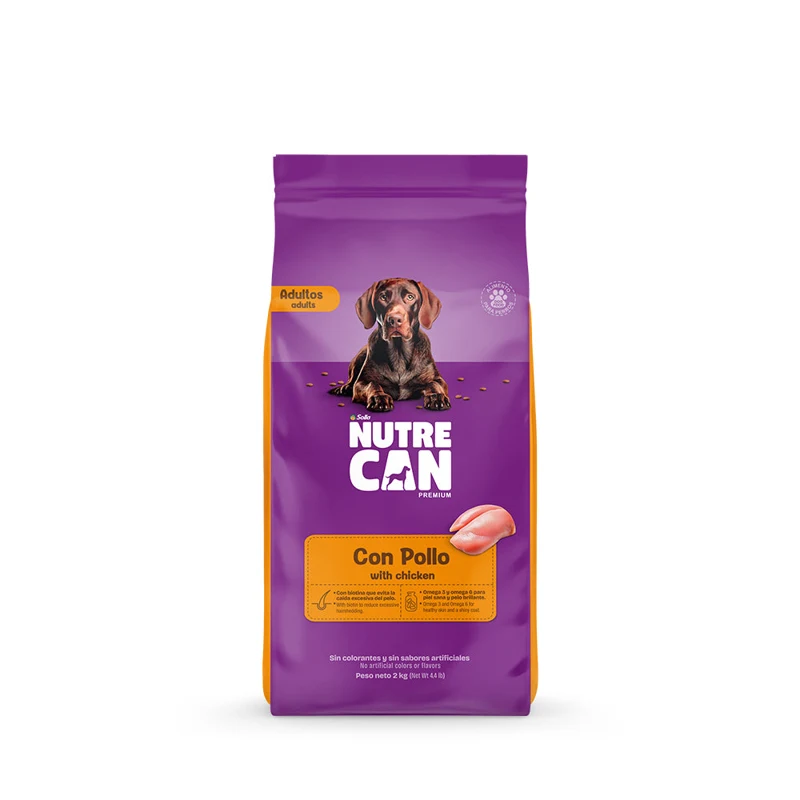 Empaque de Nutrecan pollo