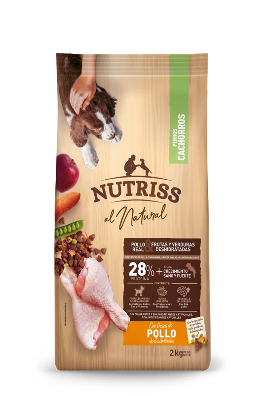 Empaque de Nutriss Natural Perro Cachorro