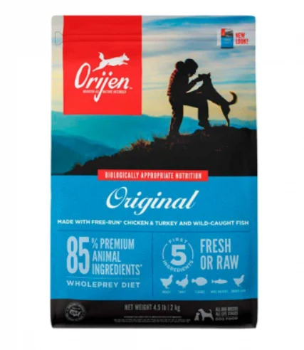 Empaque de ORIJEN ORIGINAL DOG