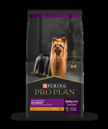 Empaque de Pro Plan Perro Exigente Raza Pequeña