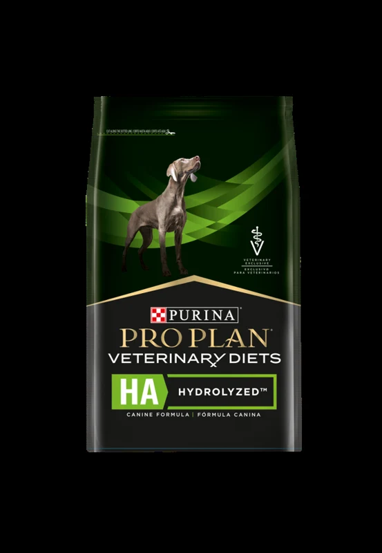 Empaque de Pro Plan Veterinary Diets Hydrolized Canine Ha