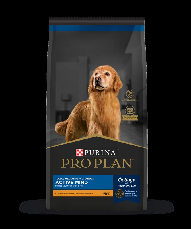 Empaque de Proplan Active Mind Raza Mediana-Grande