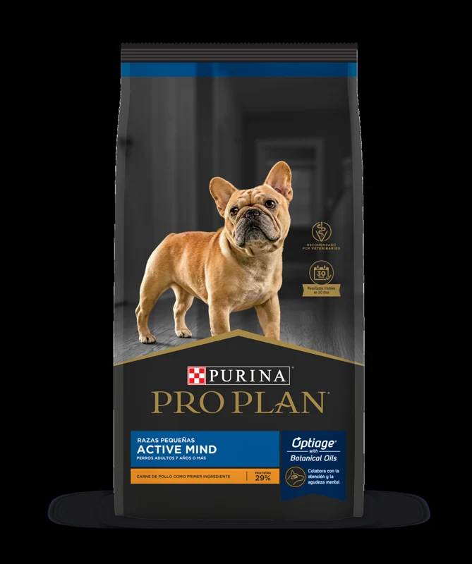 Empaque de Proplan Active Mind Razas Pequeñas
