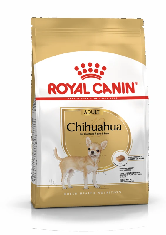 Empaque de Royal Canin Bhn Chihuahua Adulto