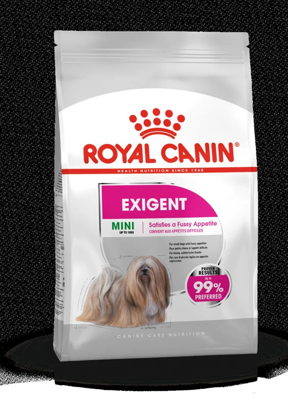 Empaque de Royal Canin Mini Exigent
