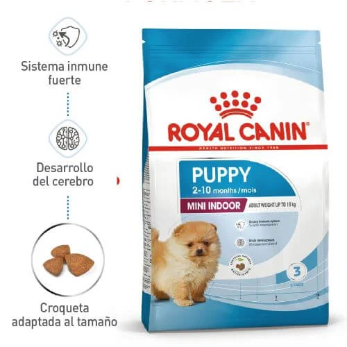 Concentrados para cachorros de razas pequeñas
