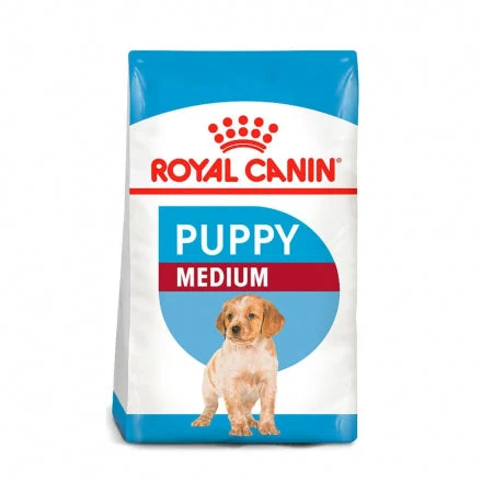 Empaque de Royal Canin Perros Cachorros Medium Puppy