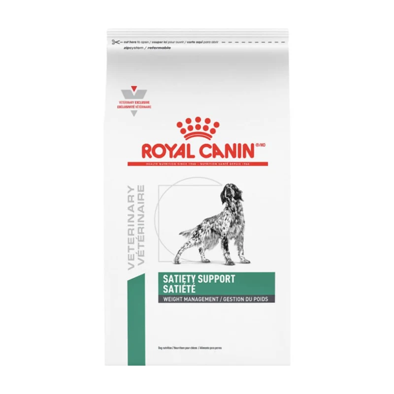 Empaque de Royal Canin Satiety Perro