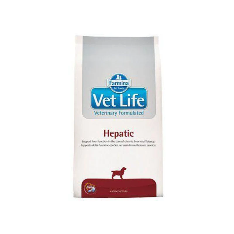 Empaque de Vet Life Hepatic Perros