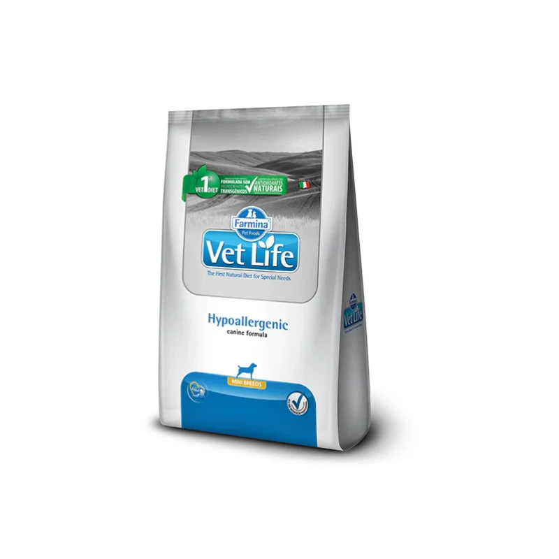 Empaque de Vet Life Hypoallergenic Mini