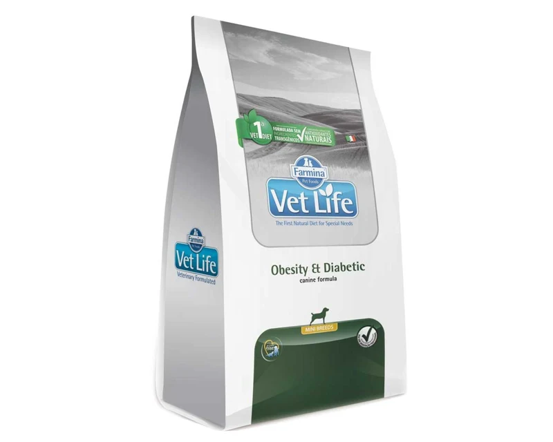 Empaque de Vet Life Obsesity Mini