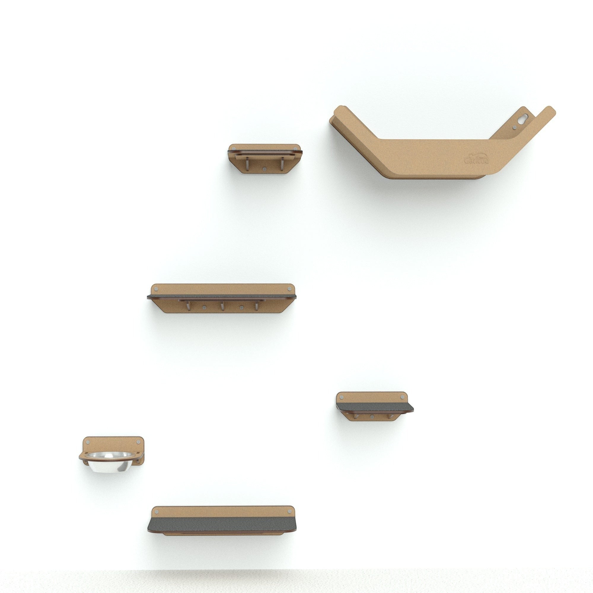 Gimnasios para gatos de madera