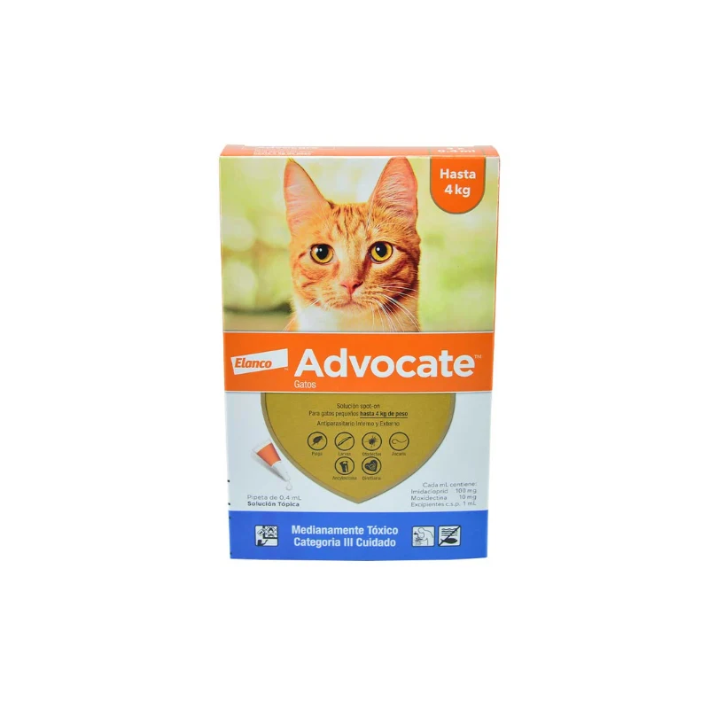 Antiparasitarios para gatos