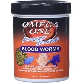 Blood Worms 13Gr Omega One Peces