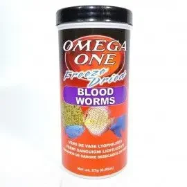 Blood Worms Gusanos Sangre Comida Peces Gambas 27Gr Omega