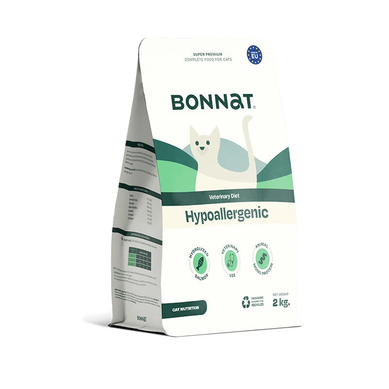 Concentrados hipoalergénicos para gatos