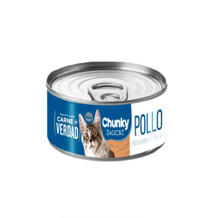 Latas de comida húmeda para gatos