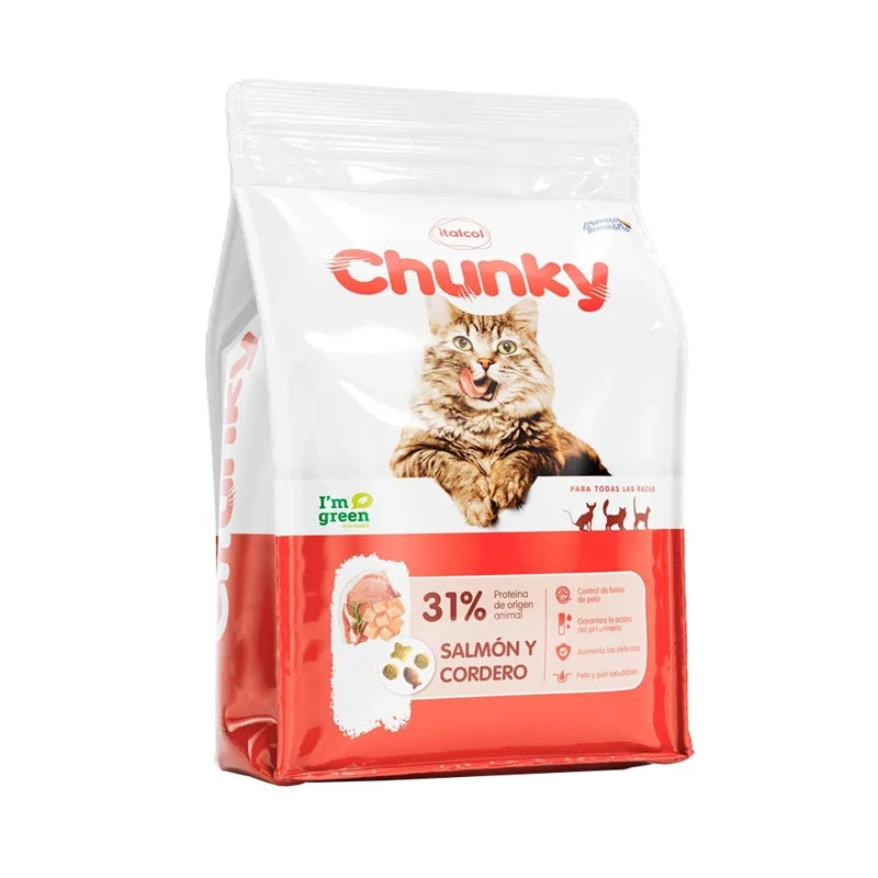 Concentrados para gatos con salmón