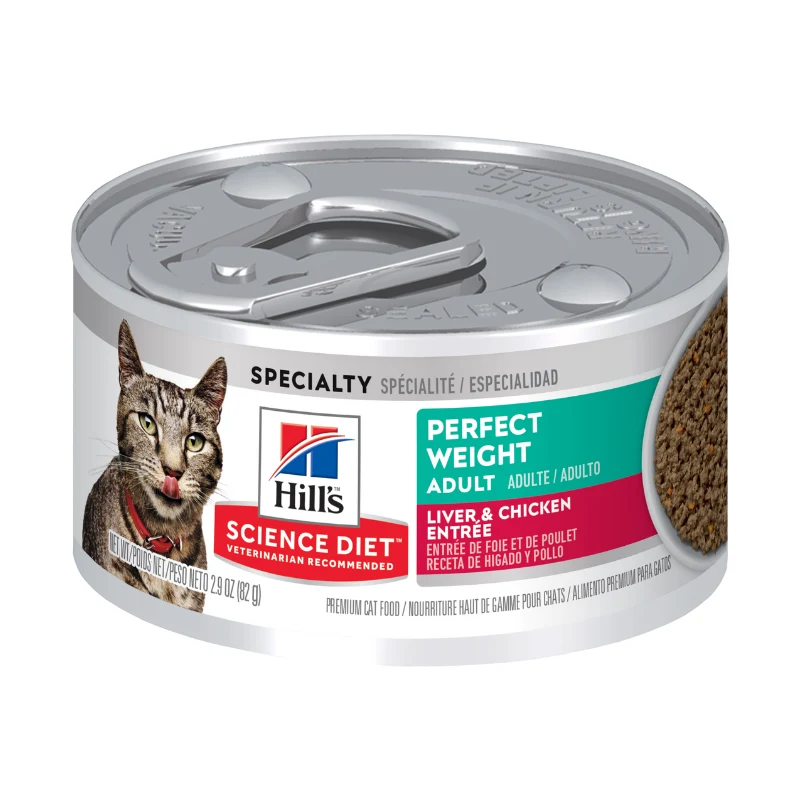Comida Húmeda para Gato Hills Adulto Peso Perfecto